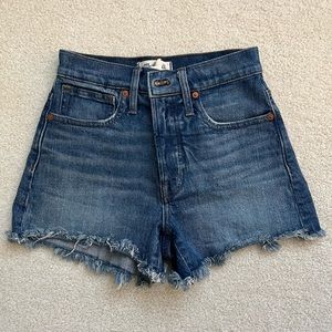Madewell denim shorts